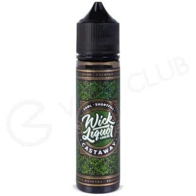 Castaway Shortfill E-Liquid by Wick Liquor 50ml