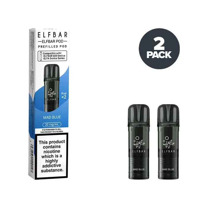Mad Blue Elf Bar 600 Prefilled Pods