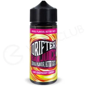 Lime Raspberry Cherry Shortfill E-Liquid by Drifter Bar Juice 100ml
