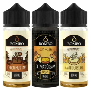 Bombo Pastry Masters 100ml Shortfill E-Liquid