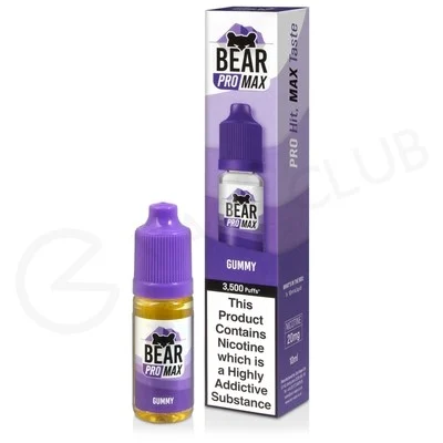 Gummy Nic Salt E-Liquid by Bear Pro Max