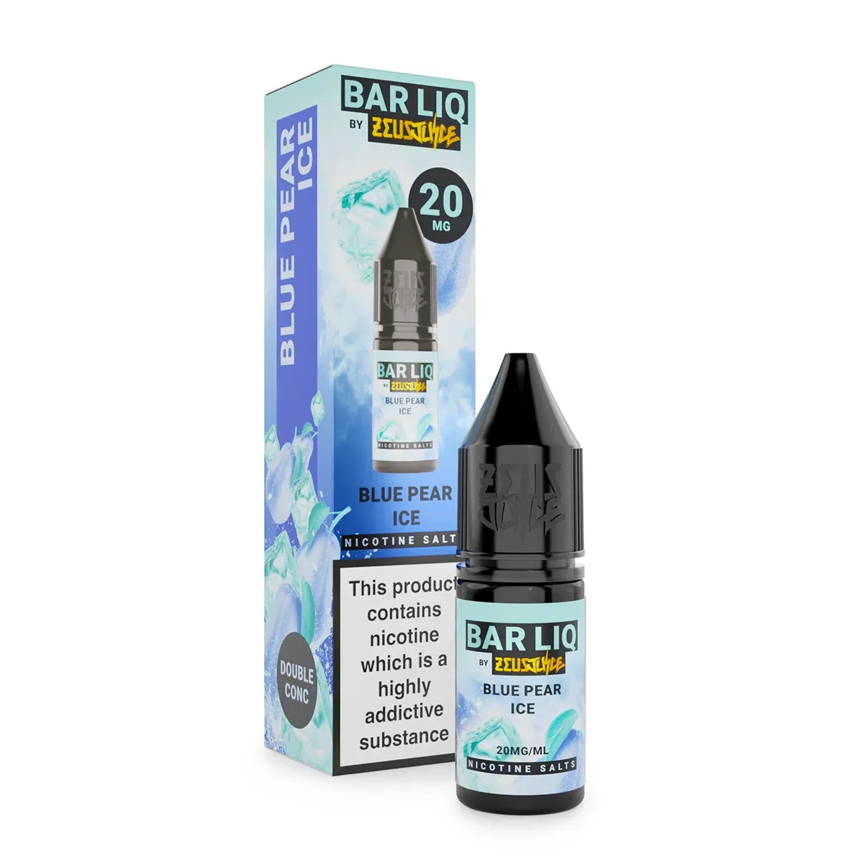 Blue Pear Ice by Zeus Juice Bar Liq Nic Salts