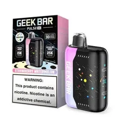 GEEK BAR PULSE X 5% NIC 25,000 PUFFS VAPE (WATERMELON ICE) - Image 2
