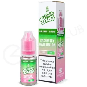 Raspberry Watermelon Nic Salt E-Liquid by Double Brew
