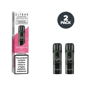 Watermelon BG Elf Bar 600 Prefilled Pods