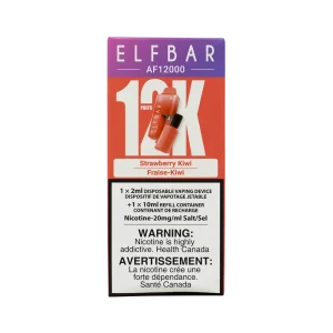 Elf Bar AF12000 Strawberry Kiwi 2ml 20mg