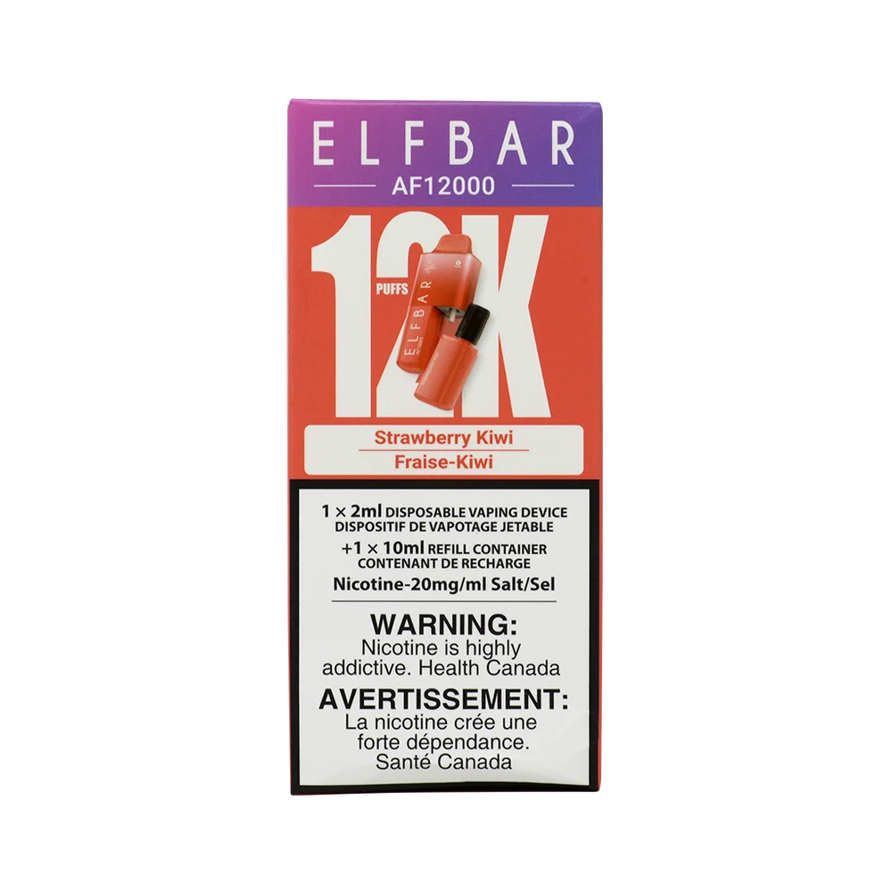 Elf Bar AF12000 Strawberry Kiwi 2ml 20mg