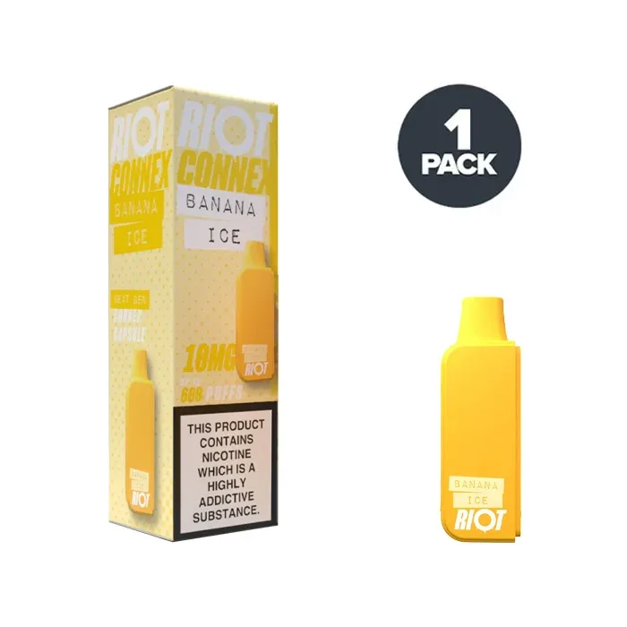 Banana Ice Riot Connex Pre-Filled Pods