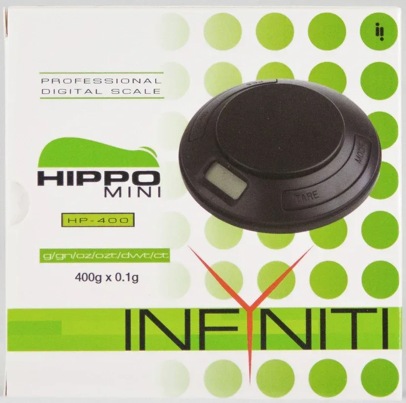 Infyniti Hippo Mini Scale, 400g X 0.01g - Image 2