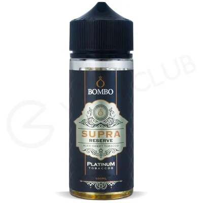 Supra Reserve Shortfill E-Liquid by Bombo Platinum 100ml