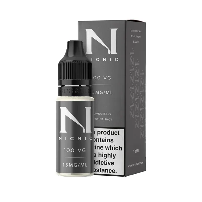 Nic Nic 10ml Nicotine Salt Shot 100VG 15mg