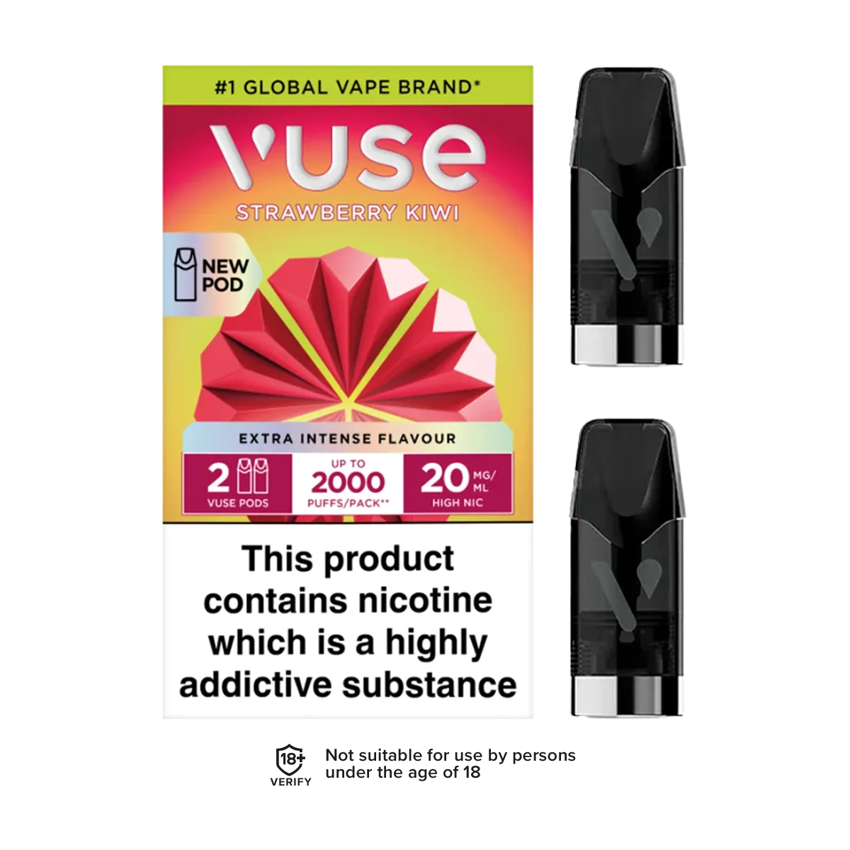 Strawberry Kiwi Vuse Pro Pods