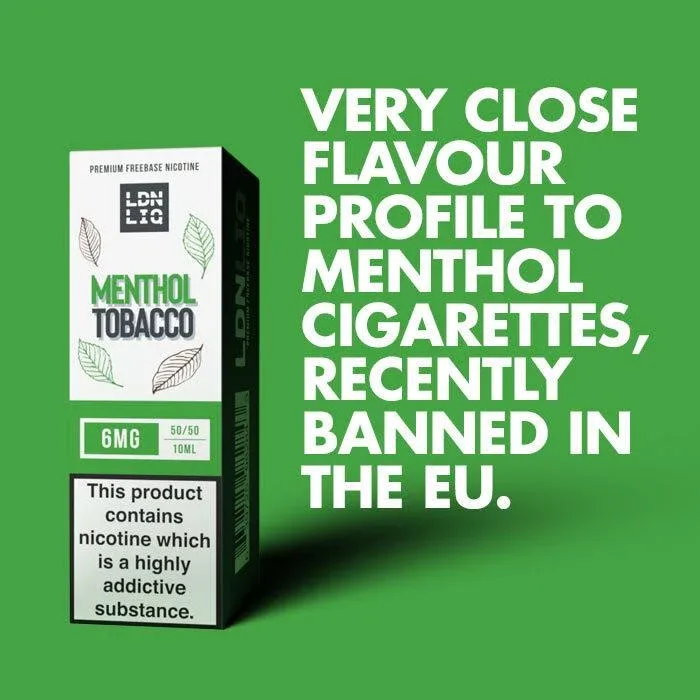 LDN LIQ Menthol Tobacco - 10ml E-Liquid - Image 2