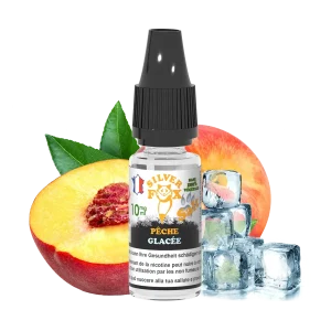 PEACH ICE Silver Fox 10ml nicotine salt e-liquid