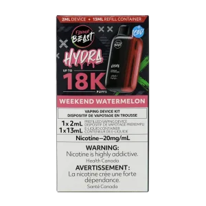 Hydra 18K Weekend Watermelon Iced 2ml 20mg