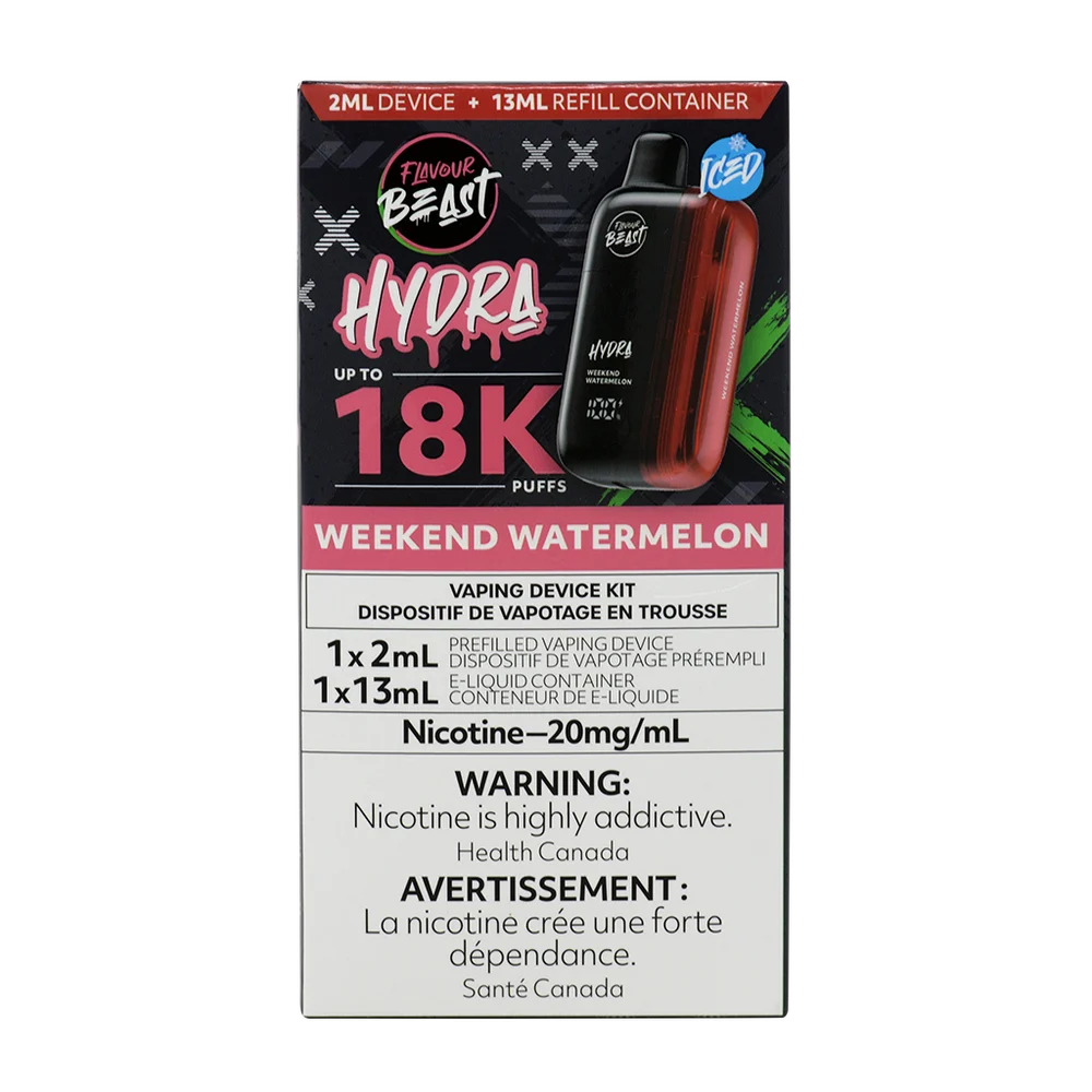 Hydra 18K Weekend Watermelon Iced 2ml 20mg