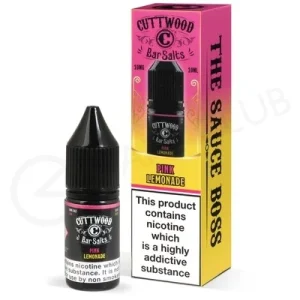 Pink Lemonade Nic Salt E-Liquid by Cuttwood Bar Salts
