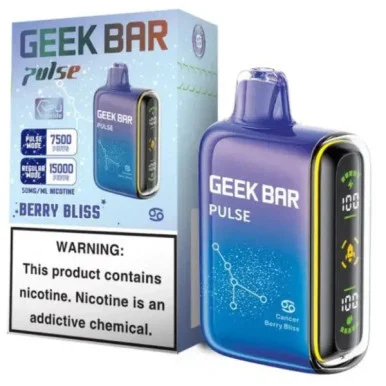 GEEK BAR PULSE 5% NIC 15000 PUFFS VAPE (BERRY BLISS)