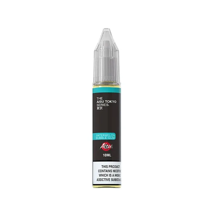 Aisu Tokyo Watermelon Bubblegum 10ml Nic Salt E-Liquid