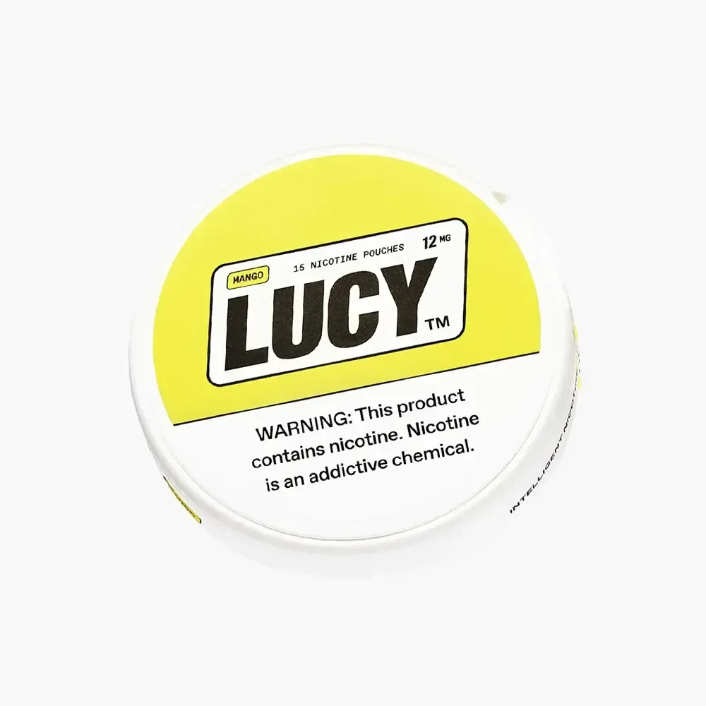 Lucy Nicotine Pouches - Tobacco-Free, 4mg to 12mg Strength