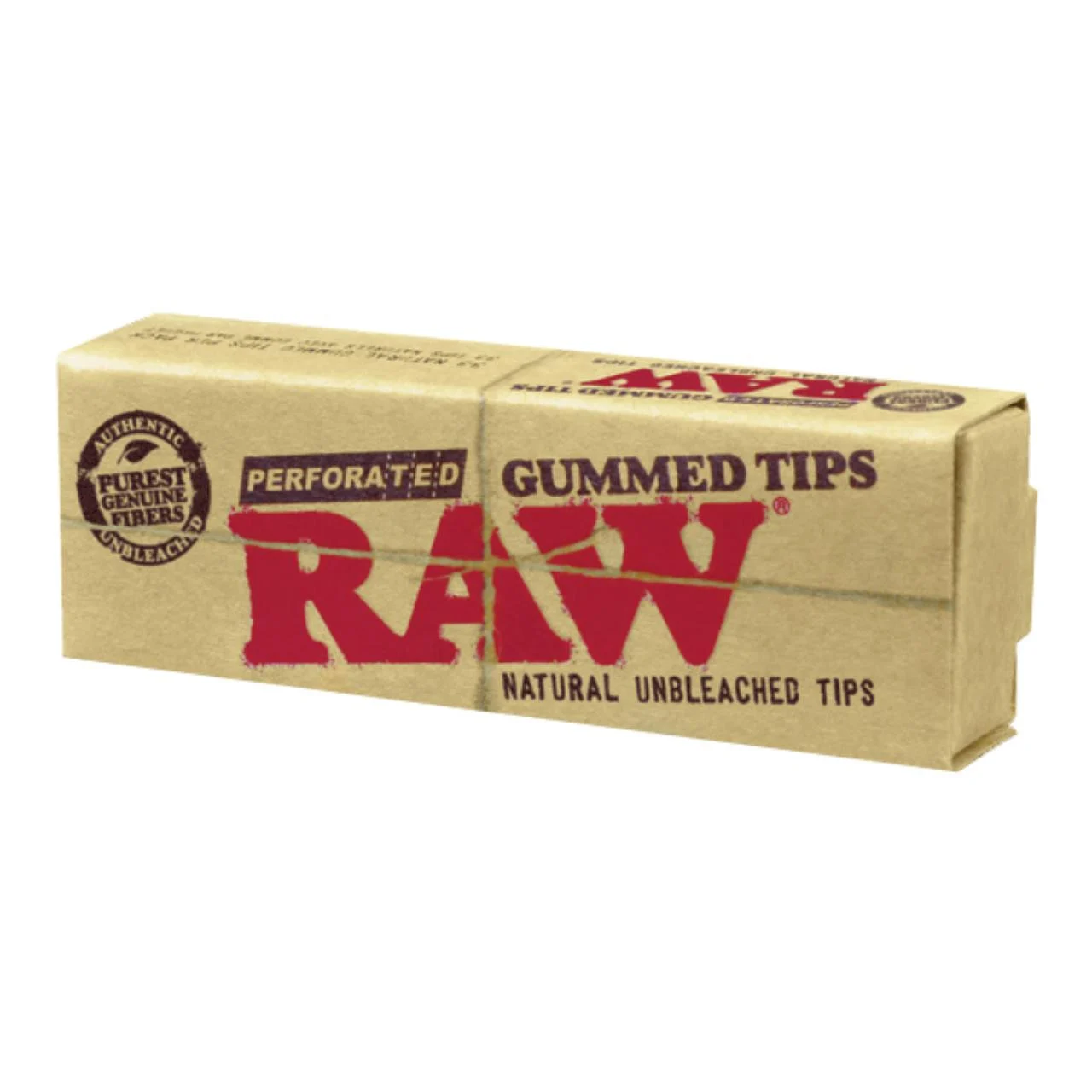 Raw Perforated Gummed Tips Pack of 1 | 33 COUNT