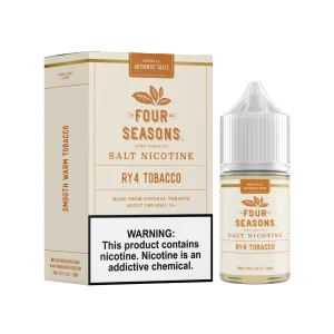 RY4 Tobacco Salt 30ml E-Juice | Four Seasons