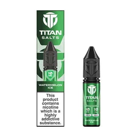 Watermelon Ice Nic Salt by Titan – Juicy, Cool & Seriously Satisfying