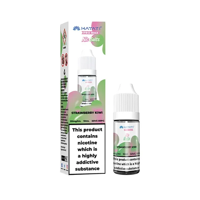 Strawberry Kiwi Nic Salt E-Liquid by Hayati Pro Max