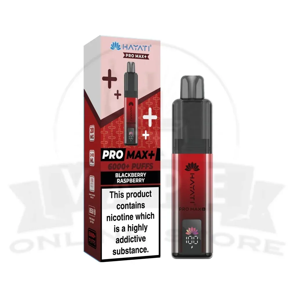 Blackberry Raspberry Hayati Pro Max Plus 6000 Puffs Pod Kit