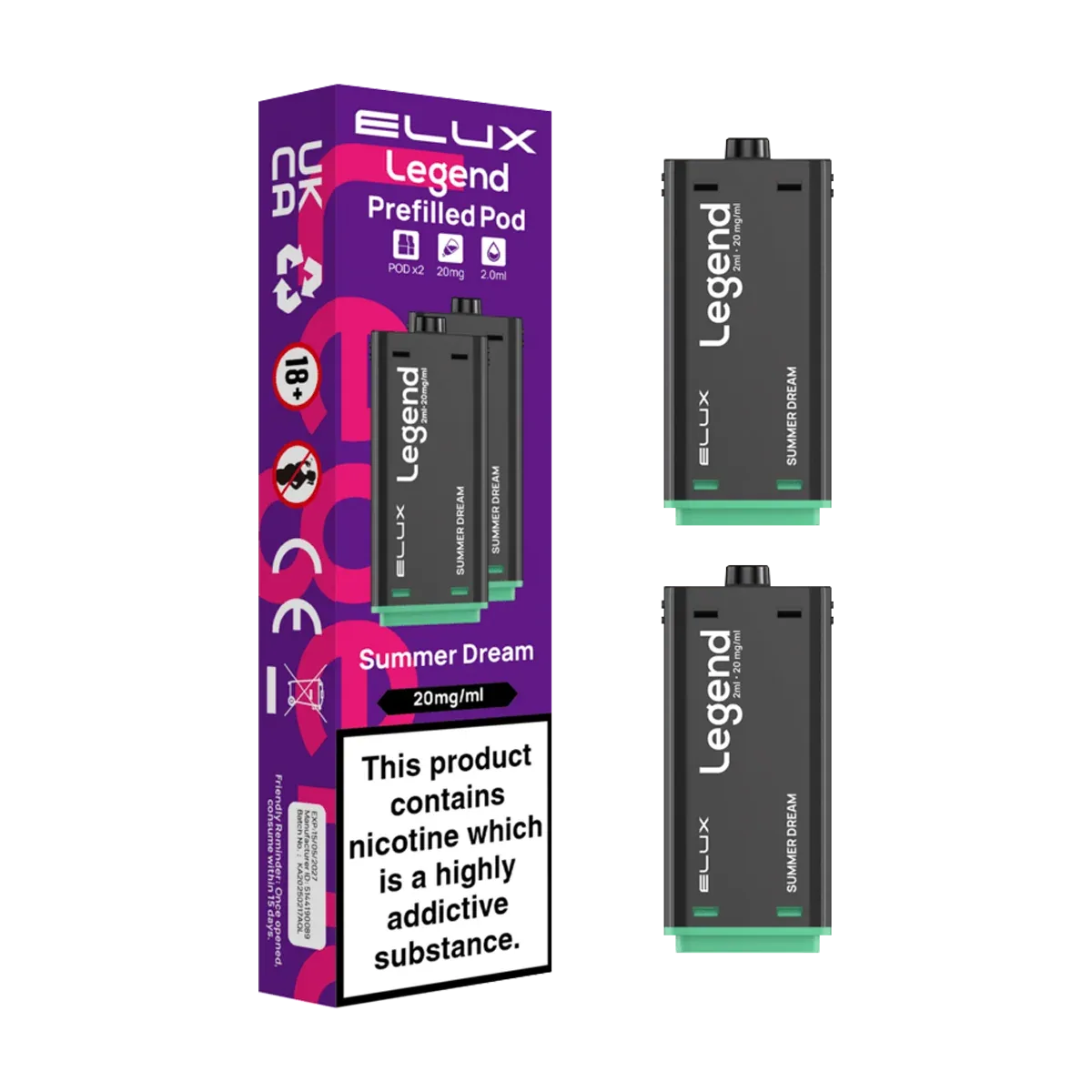 Summer Dream Elux Legend 1500 Pods