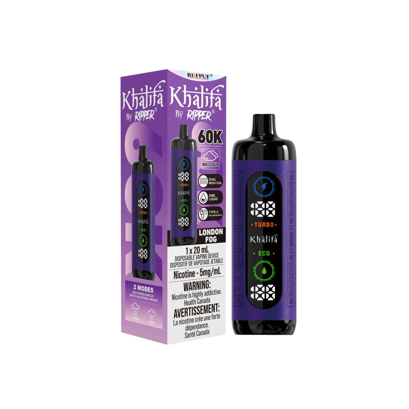 Khalifa by Ripper London Fog 60k