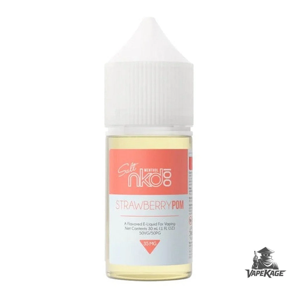 Strawberry Pom Menthol — NKD 100 30mL Nic Salt