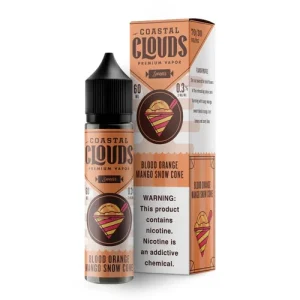 Coastal Clouds E-liquid Blood Orange Snow Cone 60mL