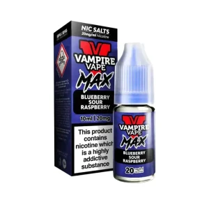 Blueberry Sour Raspberry Nic Salt E-Liquid by Vampire Vape Max