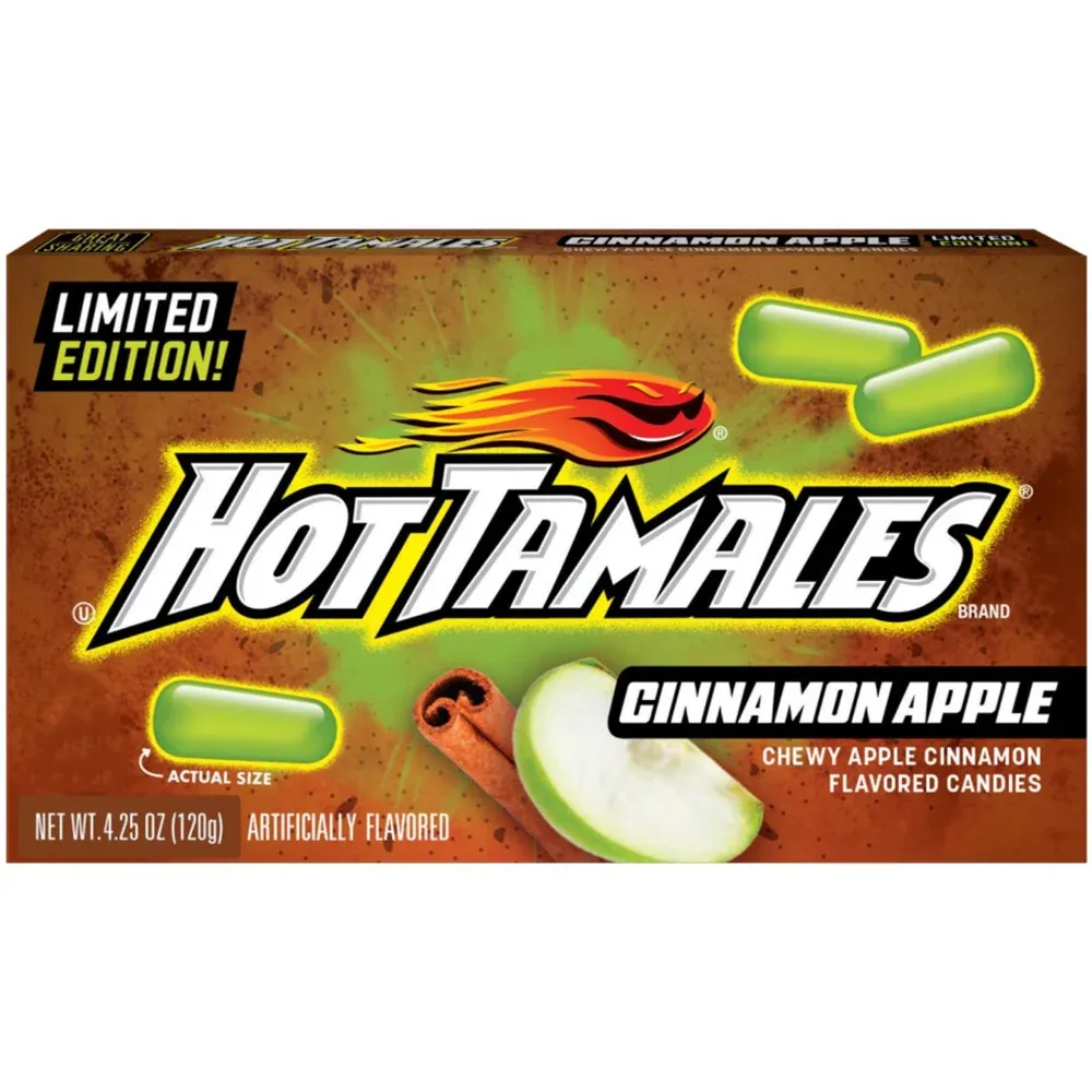 Hot Tamales Cinnamon Apple 120g