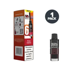 Fizzy Cherry IVG Savr Refill Pack