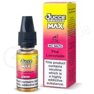 Pink Lemonade Nic Salt E-Liquid by Jucce Max