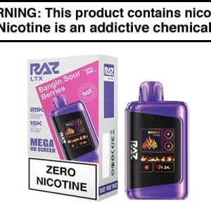 RAZ LTX 25K ZERO DISPOSABLE VAPE – 25,000 PUFFS