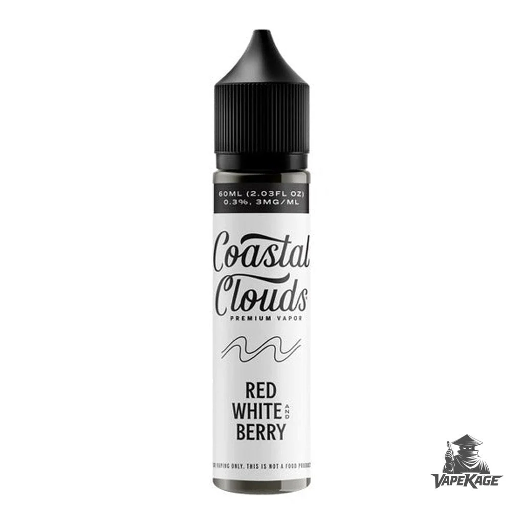 Red White & Berry — Coastal Clouds 60mL Freebase