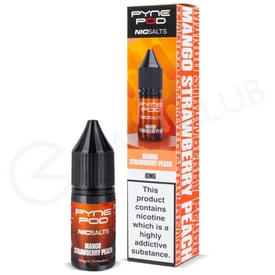 Mango Strawberry Peach E-Liquid by Pyne Pod Nic Salts