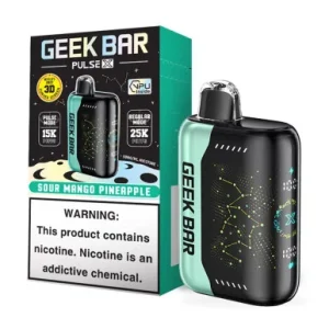 GEEK BAR PULSE X 5% NIC 25,000 PUFFS VAPE (SOUR MANGO PINEAPPLE)