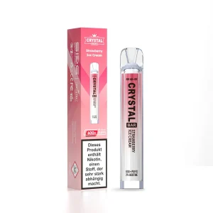SKE Crystal Bar Disposable - Strawberry Ice Cream - Mr-Joy.com