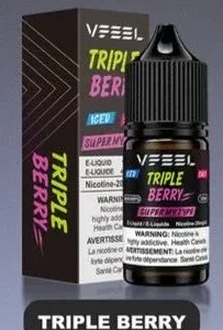 Vfeel Triple Berry 30ml Salt Nic E-Liquid
