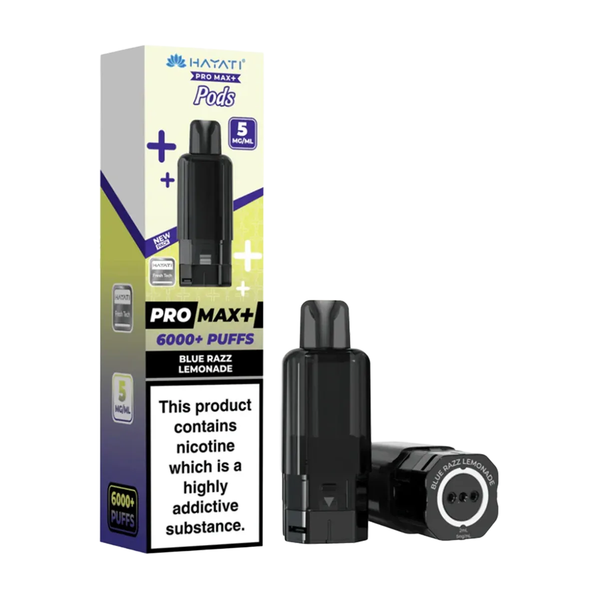 Blue Razz Lemonade Hayati Pro Max+ Refill Pack - Image 2