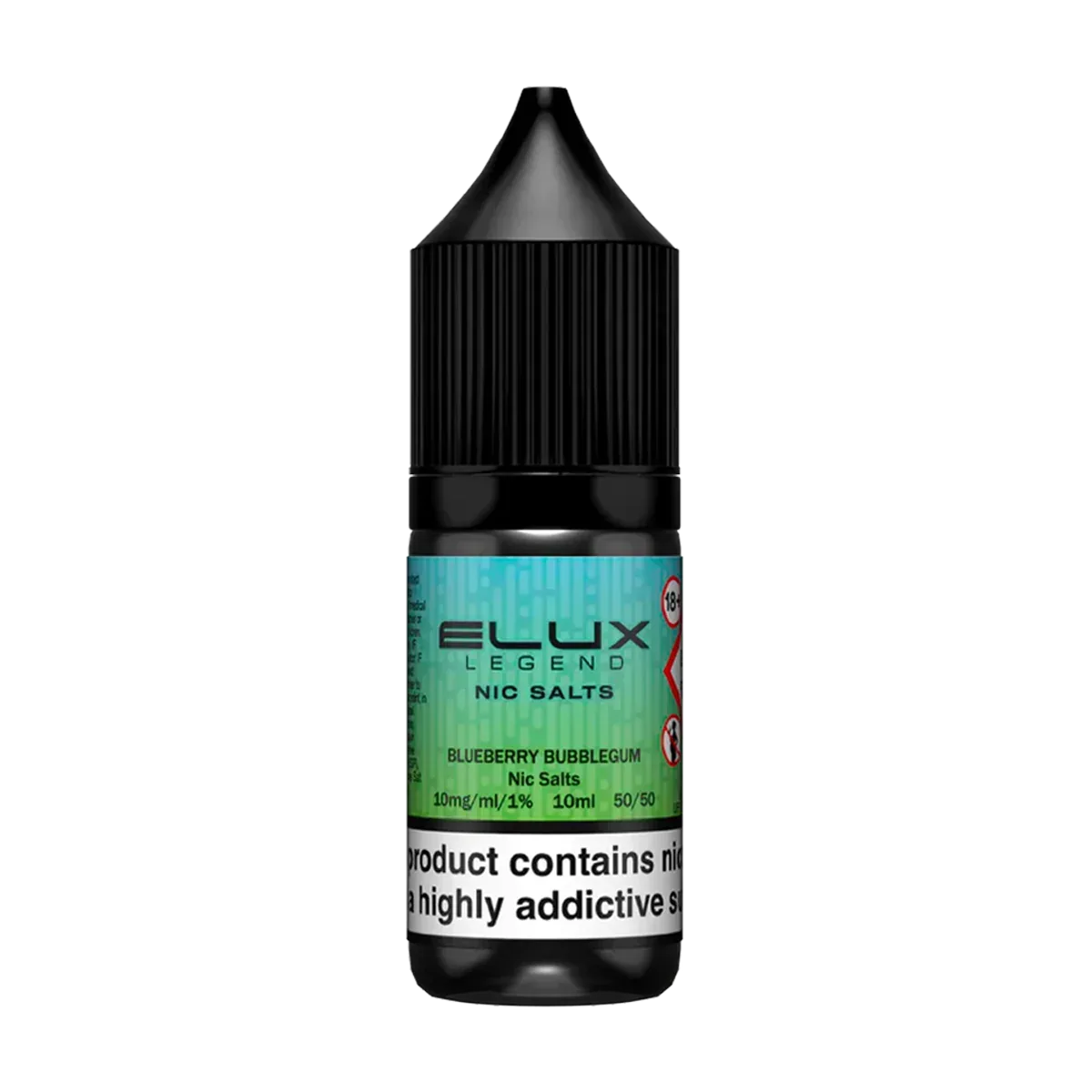 Blueberry Bubblegum Nic Salt by Elux 10ml