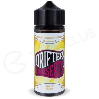 Vanilla Custard Shortfill E-Liquid by Drifter Desserts 100ml
