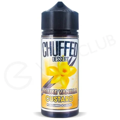 Deluxe Vanilla Custard Shortfill E-Liquid by Chuffed Desserts 100ml