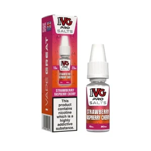 Strawberry Raspberry Cherry Nic Salt E-Liquid by IVG Pro