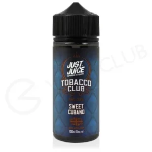 Sweet Cubano Tobacco Shortfill E-Liquid by Just Juice 100ml