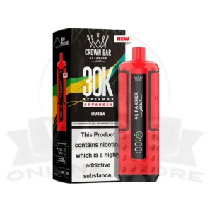 Hubba Al Fakher Crown Bar 30K Puff Hypermax Vape Kit
